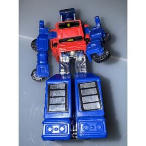 Bandai GoBots Road Ranger Guardian Trailer Truck Robot MR-18 Tonka Vintage 1983